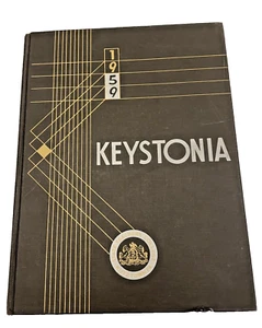 Anuario Kutztown State College Pennsylvania PA Keystonia Book 1959 - Imagen 1 de 17