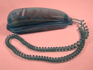 Vtg *Working* CORDED PHONE Nothwestern Bell ICE BLUE Easy Touch 58100 [Z295c] - Picture 1 of 4