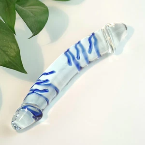 12.5 IN big Crystal Glass Dildo Anal Butt plug Sex Toy for Women Men Masturbator - Picture 1 of 7