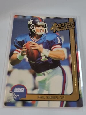 PHIL SIMMS 1991 Action Packed #188.  GIANTS - Image 1 of 2