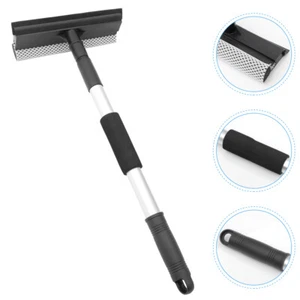 Telescopic Handle Window Brush Windshield Squeegee Windscreen for Car - Imagen 1 de 12