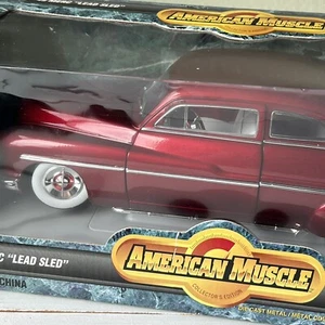 Ertl Collectibles American Muscle '49 Merc "Trineo de Plomo" 1:18 Rojo Caja Sin Abrir - Imagen 1 de 6