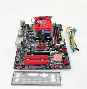 BIOSTAR A880GZ Socket AM3 Micro ATX Motherboard (AMD FX 4100 QC 3.6GHz 4GB I/O) - Picture 1 of 3