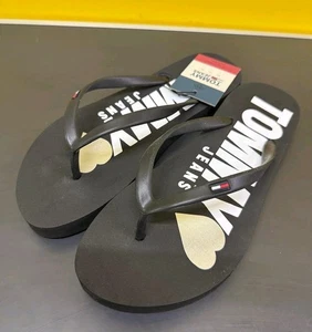Tommy Jeans Love TJ Beach Sandalen - Schwarz - UK 6 / EU 39 - Bild 1 von 10