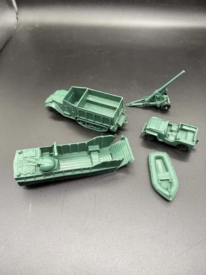 Juguetes de plástico del ejército Marx de colección Foto 1 de 2