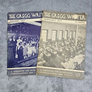 The Gregg Writer January & February 1937 Magazine - Picture 1 of 11