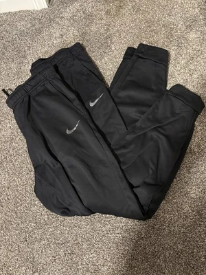Lote de calças de moletom masculinas Nike Dri-FIT treinamento atlético GG alta preta joggers - Imagem 1 de 4