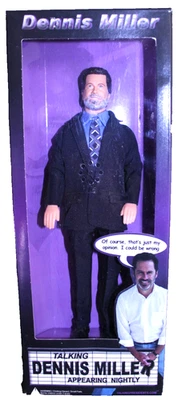 Talking Presidents, Figura de Acción Dennis Miller, Nueva en Caja Foto 1 de 4