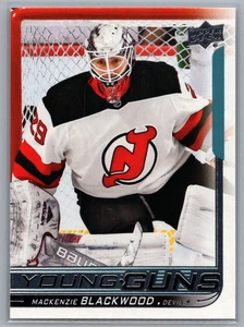 2018-19 Upper Deck - Young Guns Mackenzie Blackwood #210 (RC) - Imagen 1 de 2