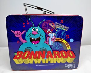 Bonnaroo Lunchbox 2014 Fun Times Metal Stash Box nuovo senza etichette - Foto 1 di 8