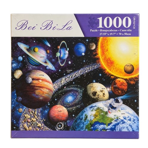 Bei Bi La Solar System 1000 Piece Jigsaw Puzzle Planets Space NEW ...