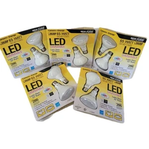 10 Feit LED Dimmable 13 Watt BR30 Flood Light Bulb (65 Watt Equiv) NEW - Picture 1 of 3