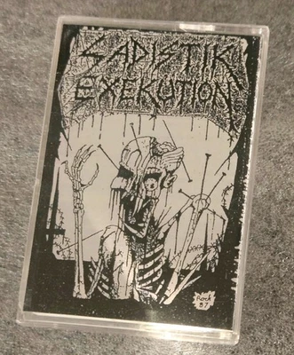 SADISTIK EXEKUTION Demo 1987 Tape - Rare Death Metal Nifelheim Slaughter Lord  Foto 1 de 3