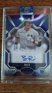 Ben Rice BOA-BR 2025 Topps Tier 1 Auto /99 - Picture 1 of 1