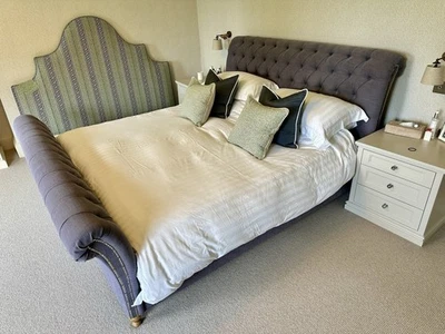 Feather & Black Henrietta Super King Bed  - Image 1 of 4