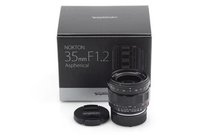Voigtländer Nokton 1.2/35mm Asph. VM IV Negro Para Leica M - Imagen 1 de 2