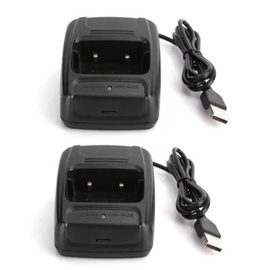 Charging Base Walkie Talkies Battery Charger Gradient Color For Walkie Talkie - Afbeelding 1 van 11