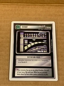  Star Trek CCG Beta WB 1995 Distortion Field - Picture 1 of 2