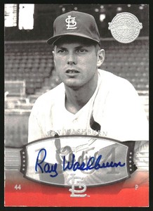 2004 UD Legends Timeless Teams Autographs #3 Ray Washburn 64