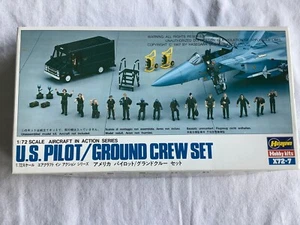 ✅Hasegawa 35007 1:72 US Pilot/Ground Crew Set (FZ87-15S2/4) - Bild 1 von 5