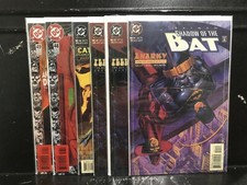 Lot of 6 Batman Shadow of the Bat #41 42 42 44 48 49 (1992 Series DC) Contagion