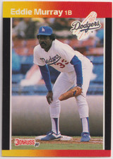 1989 Donruss Traded #T-12 Eddie Murray Los Angeles Dodgers HOF