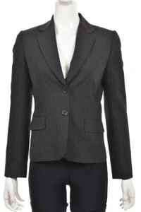 Chaqueta Blazer para Mujer Tahari Arthur S Levine, talla 2, gris, manga larga, con dos años más - Imagen 1 de 4