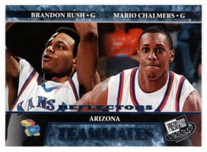 Brandon Rush - Mario Chalmers - Teammates (NBA - NCAA) 2008 Press Pass # 60 MT - Picture 1 of 1