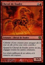 Mrm fr/vf foil horse lightning-thundermare mtg magic