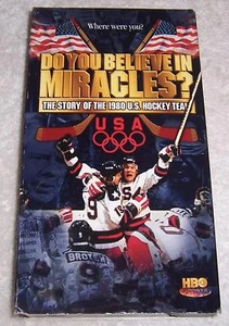 Do You Believe in Miracles? The Story of the 1980 U.S. Hockey Team VHS Video - Picture 1 of 2