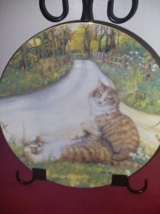 Zoe's Cats, Zoe Stokes, THE MAY QUEEN Plate American Artists - Picture 1 of 2
