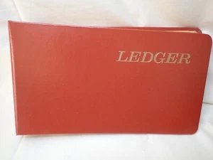 Vintage Wilson Jones Ledger Binder 203-58T Vinyl Guarded Accounting Unused - Picture 1 of 19