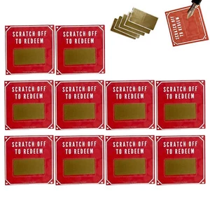 10x Valentine's Day Date Night Idea Cards DIY Scratch-Off Love Voucher Cards - Picture 1 of 12