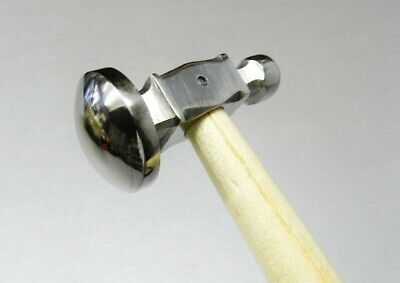 Chasing Hammer 32 Mm Cúpula Completa CARA Joyería Artesanías Formación De Metales Joyeros Martillos • 15.05€