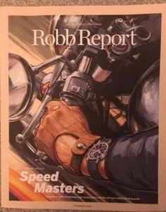 Robb Report Magazine November 2020 Watches & Jewelry Special SPEED MASTERS - Picture 1 of 2