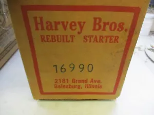 Rebuilt Starter 16990 - Picture 1 of 8