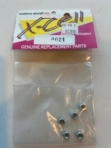 MA0021 Miniature Aircraft USA 4mm Lock Nut (5) New In Package 0021 - Picture 1 of 1