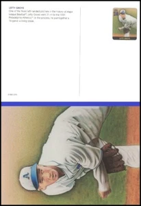 USA3 #UX347 U/A FIRST DAY CARD non FDC   Legends of Baseball Lefty Grove - Imagen 1 de 1