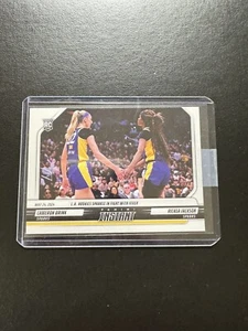 2024 Panini Instant WNBA 29 RICKEA JACKSON CAMERON BRINK LA SPARKS ROOKIES PR281 - Picture 1 of 2