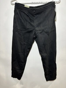Men's Big & Tall Knit Joggers Drawstring Pants - Goodfellow & Co, 2XBT Ebony - Picture 1 of 2