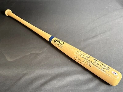 Orlando Cepeda Signed Rawlings Big Stick Baseball Bat W/5 Insc Giants PSA - Image 1 of 4