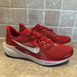 San Francisco 49ers Nike Zoom Pegasus 41 Laufschuhe Herren Größe 12 FZ5070-600 - Bild 1 von 8