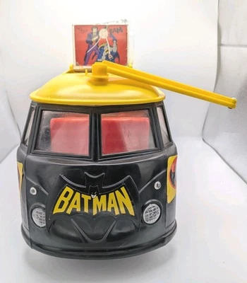 Vintage 1975 MEGO Batman Bat Lab Van Volkswagen Bus Toy Rare Incomplete - Image 1 of 4