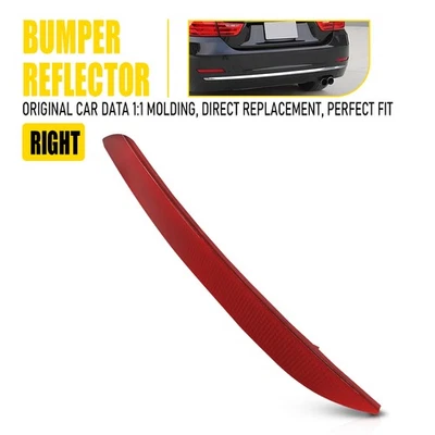 Reflector de parachoques 2012-2015 para BMW 320i 328i 328i xDrive 14-16 trasero 428i diestro Foto 1 de 4