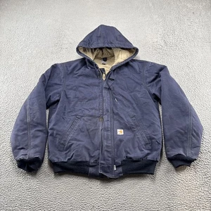 Carhartt FR Fire Resistant Canvas Jacket 101621 410 Navy Blue Herren Gr. M Gebraucht - Bild 1 von 13