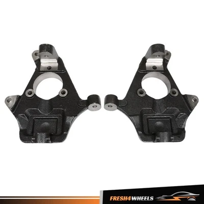 For Chevy Silverado GMC Sierra 1500 07-16 2WD 4WD AWD 2" Drop Lowering Spindles - Image 1 of 4