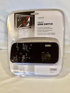 NEW TERK SMART HDMI SWITCH COMPONENT CONNECTOR HDMI-31 480p 720i/p 1080i/p - Picture 1 of 5