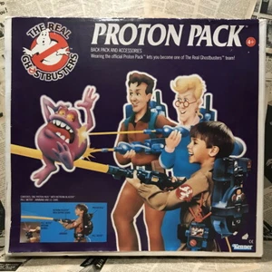 1986 Kenner Ghostbusters Proton Pack PKE Meter Complete Boxed Vintage Figure F/S - Picture 1 of 8