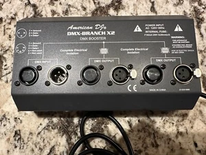 American DJ DMX-BRANCH X2 DMX Booster - Picture 1 of 4