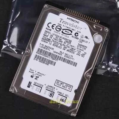 HTS541010G9AT00  HITACHI 100 GB 2.5" 5400 RPM PATA IDE Hard Disk Drive HDD - Image 1 of 3